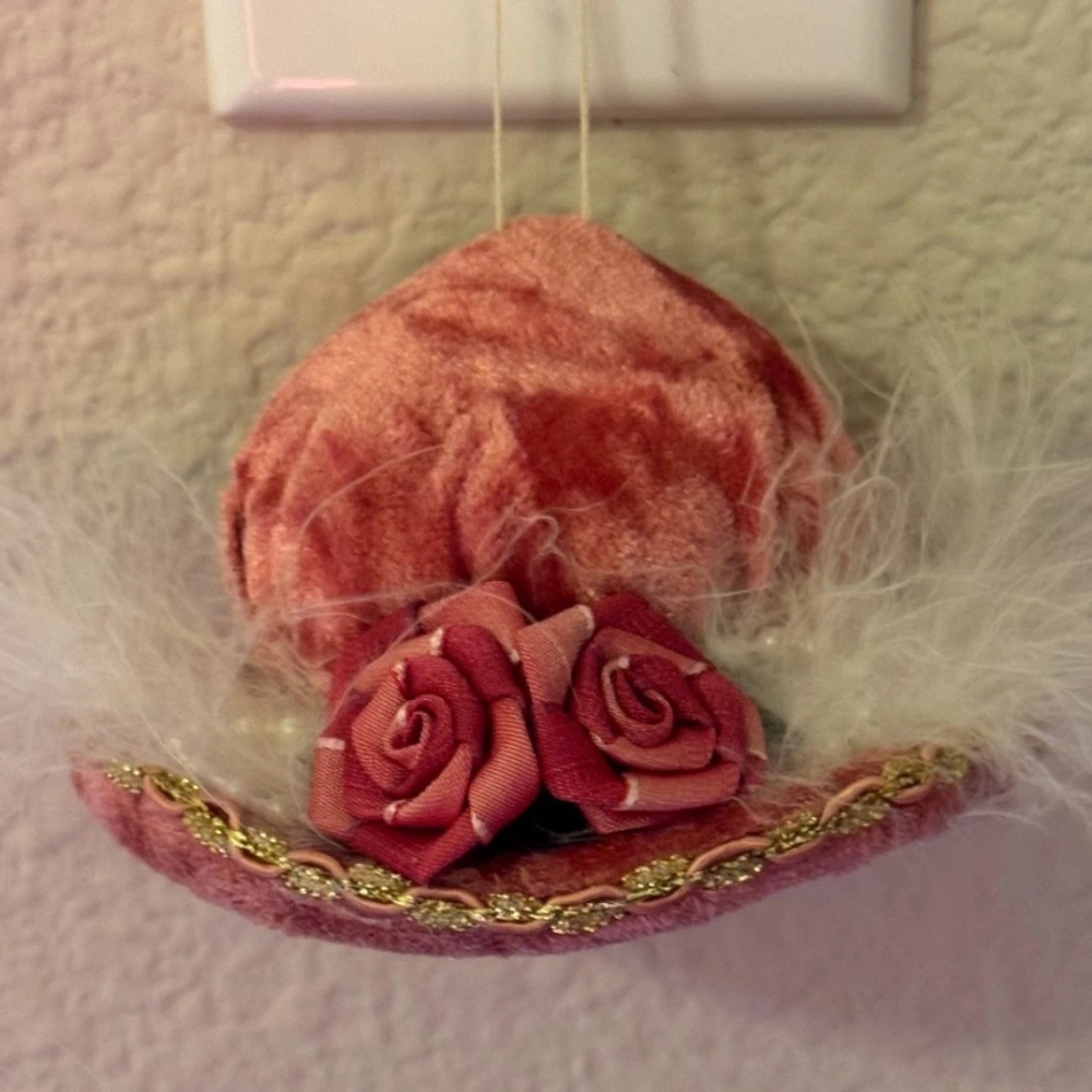 Whimsical Hat Christmas Ornament, Italy